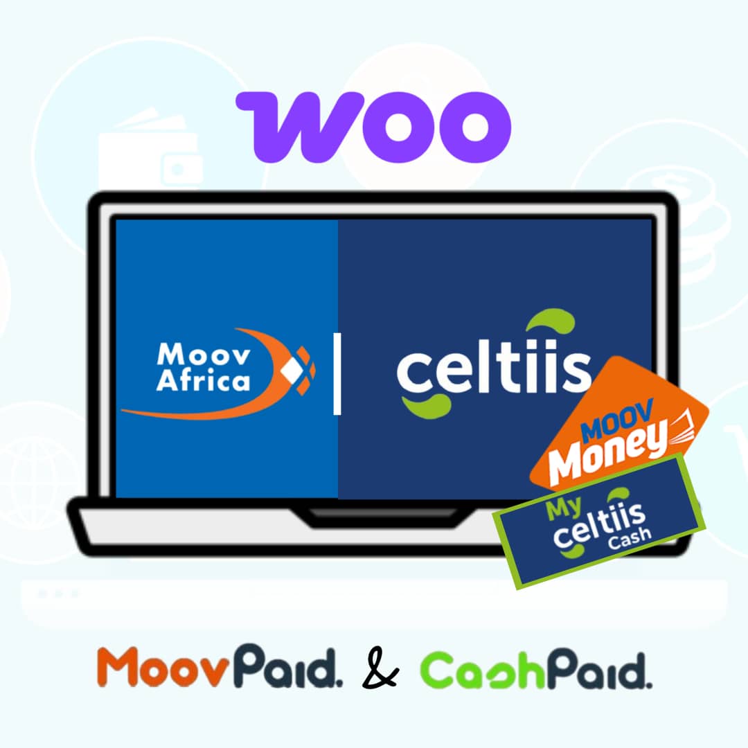 Plugin WordPress de Paiement Celtiis Cash et Moov Money (WooCommerce)