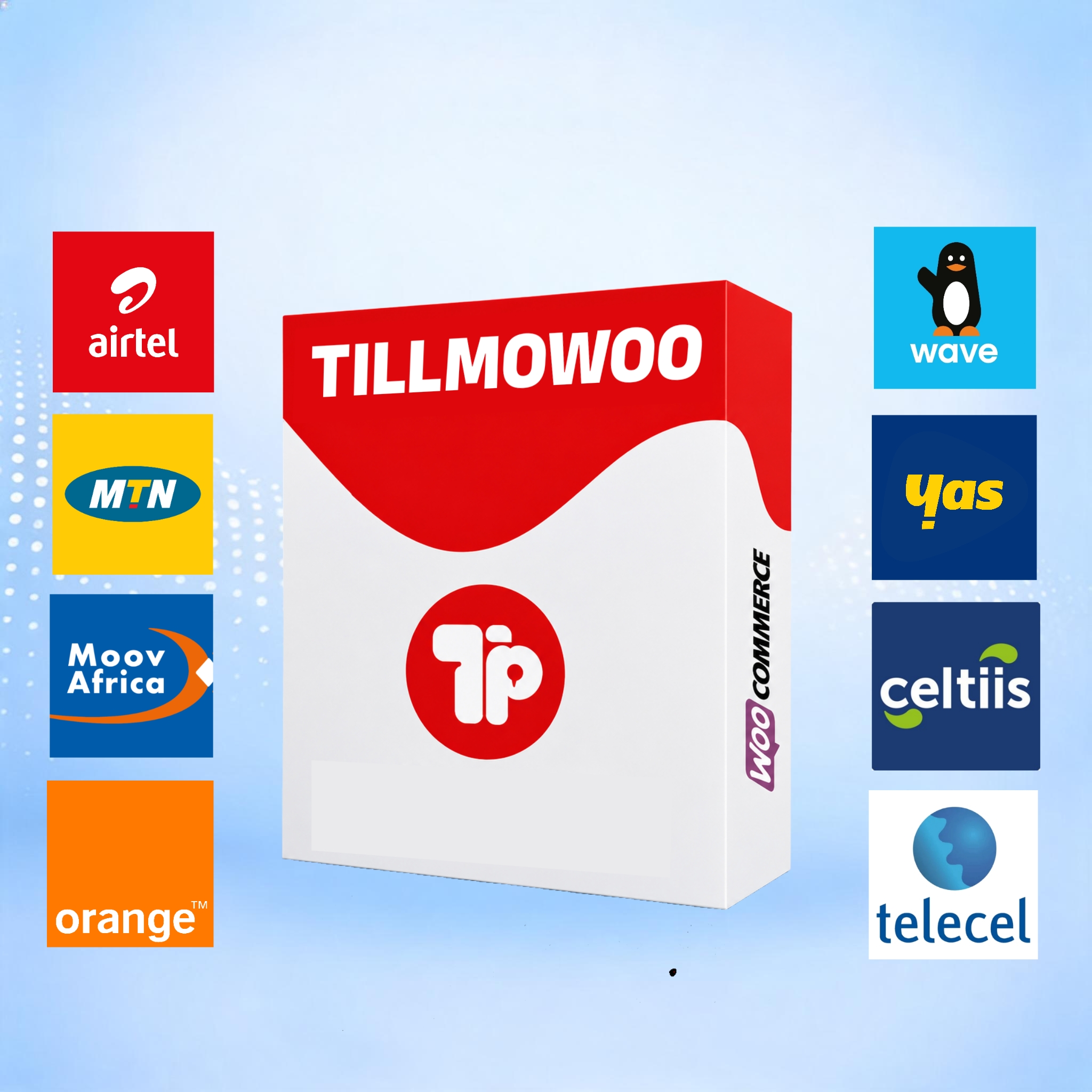 Plugin WordPress TillMoWoo : Paiement Mobile Money 8 Réseaux Mobiles