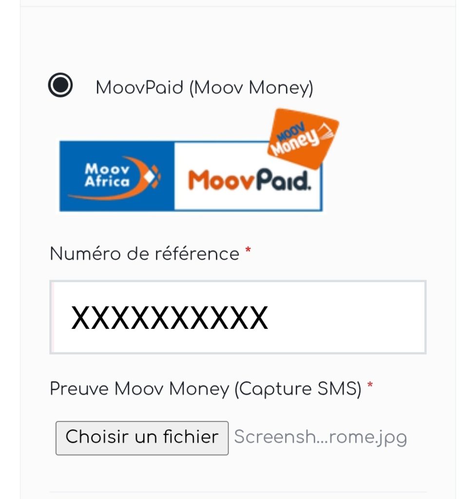 MoovPaid 2Factor Verify