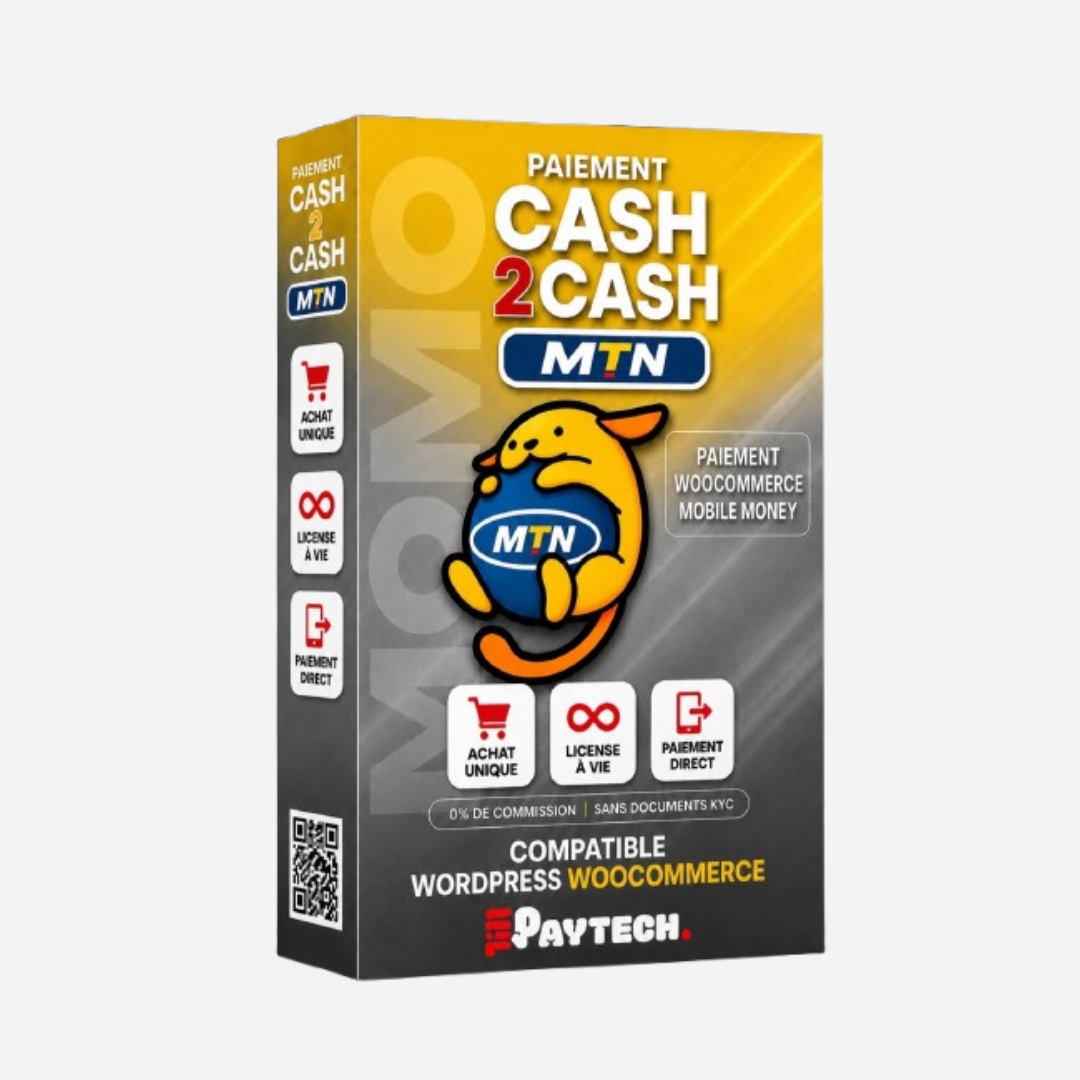 c2c_mtn_st Cash to Cash MTN Standard : Paiement MTN MoMo WooCommerce – Image 1